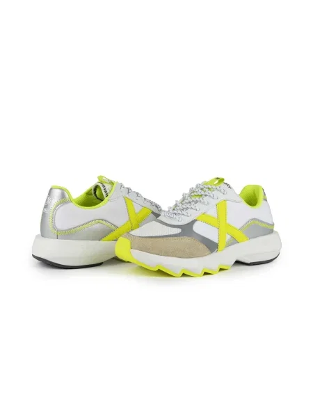 Pantofi Munich alb
