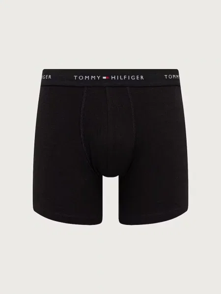 Tommy Hilfiger priliehavé boxerky pánske s elastanom čierna