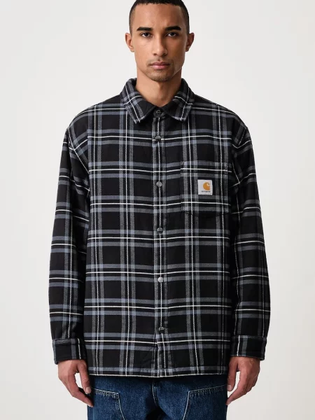 Carhartt WIP Baird Shirt Jac geacă tip cămașă din pentru bărbați