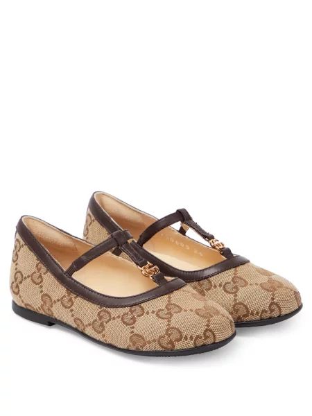 Μπαλαρίνες Gucci καφέ