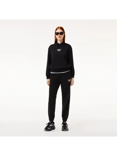 Lacoste Spodnie Dresowe Jogger czarne