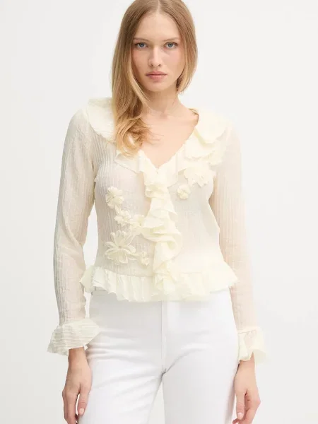 Hoss Intropia cămașă regular bej