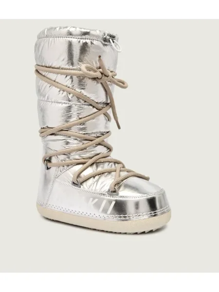 INUIKII Bocanci MOUNTAIN METALLIC HIGH argintiu
