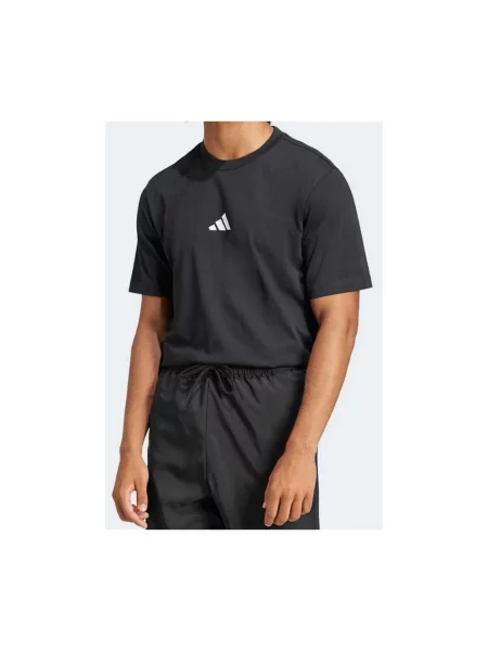 Koszulka Essentials Small Logo Single Jersey czarna