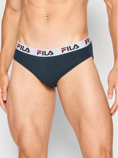 FILA Športové nohavičky námornícka modrá