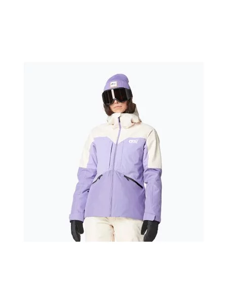 Лижна куртка Picture Sitkah ваніль / пейслі фіолетовий