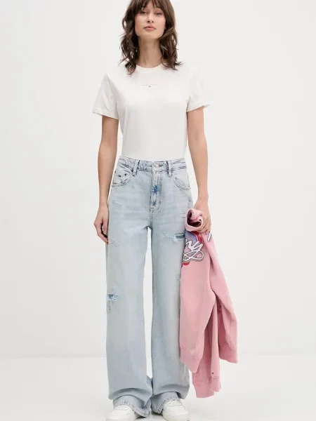 Tommy Jeans jeansy niebieskie