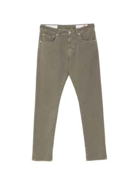 Pantaloni Sartoria Tramarossa cu autograf verde