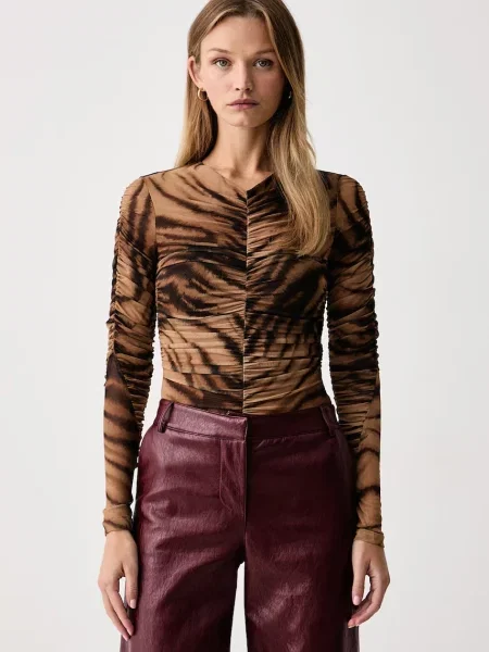 Bardot body pentru femei BREA maro