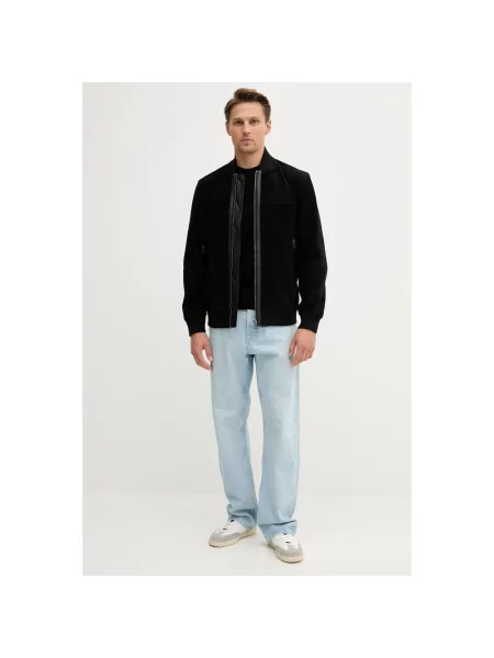 Guess sweter HARRISON lekki czarny