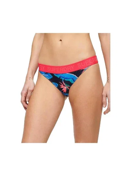 Bikini Superdry cu autograf albastru