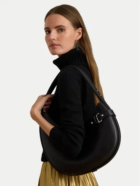 Kabelka LAUREN RALPH LAUREN černá