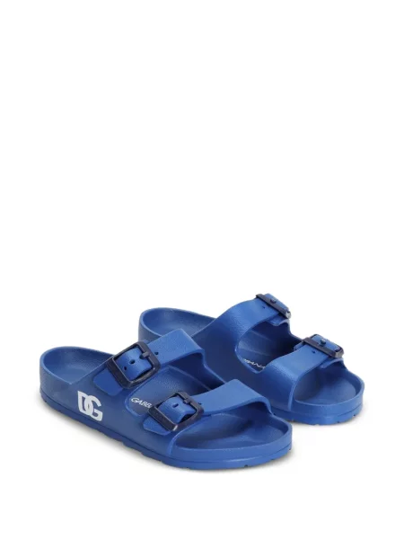 Kapcie dziecięce Dolce And Gabbana niebieskie