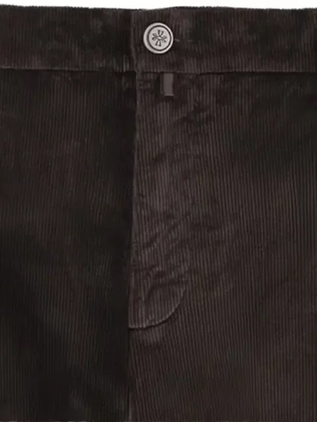 Pantaloni Jacob Cohën de catifea cord maro