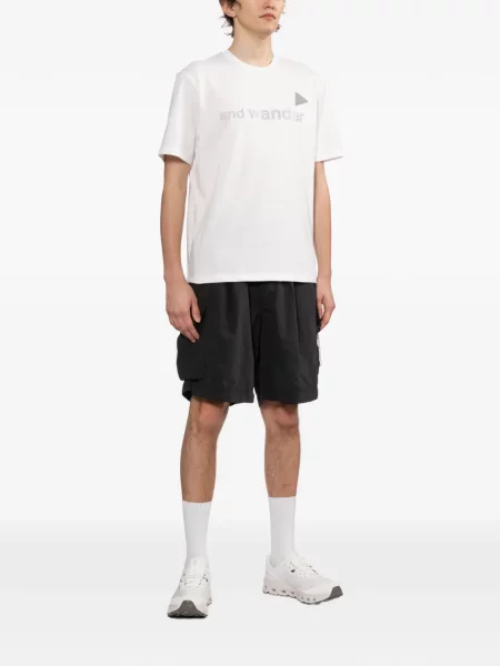 Tricou And Wander cu autograf alb