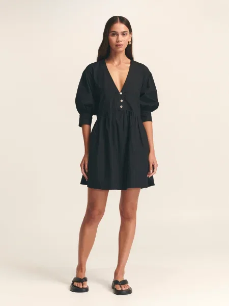 St MRLO Rochie Leo' negru