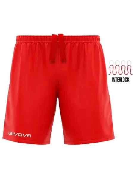 Spodenki sportowe Givova Short Capo Red czerwone