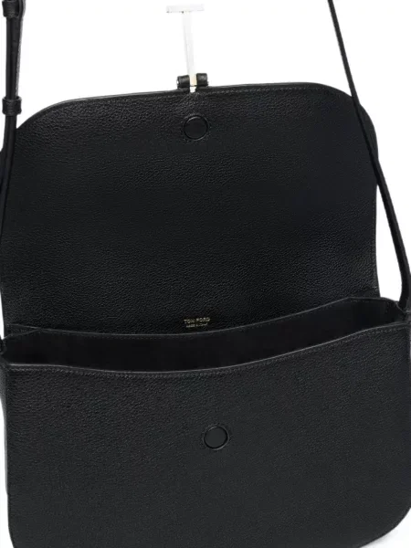 Body Tom Ford din piele cu autograf negru
