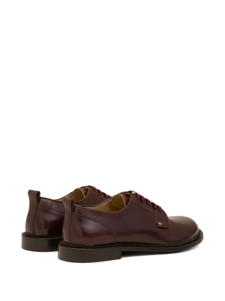 Pantofi derby Ami Paris din piele roșu