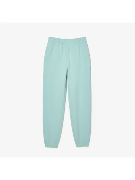 Lacoste Spodnie Dresowe Jogger Z Haftem zielone