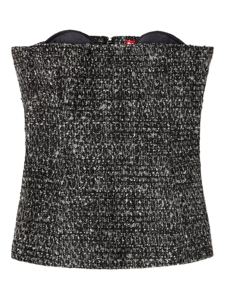 Tweed felső Diesel szürke