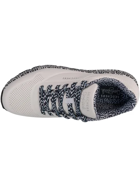 Pantofi Skechers alb