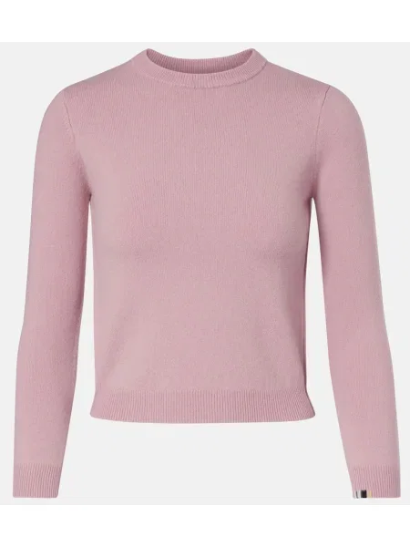 Pulover Extreme Cashmere din cașmir roz