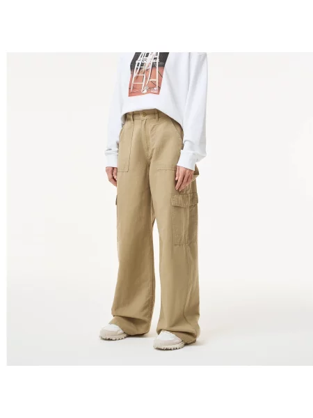 Брюки Lacoste бежевые