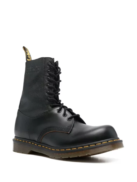 Botine Mm6 Maison Margiela din piele negru