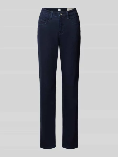 Jeansy Bootcut w odcieniu Dark Wash model CAROLA' Brax granatowe