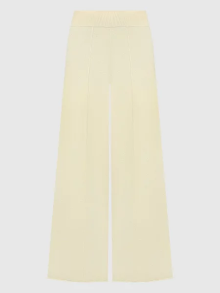Штани Ilaria з кашеміру Lisa Yang жовті