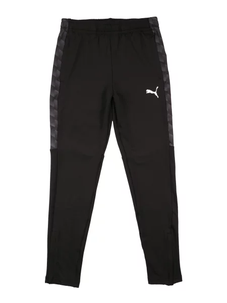 PUMA Pantaloni sport gri metalic / gri închis / negru alb