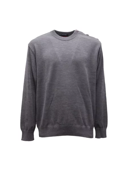 Sweter Paul & Shark wełniany szary