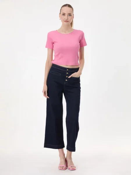 Decupat tricou Orsay roz