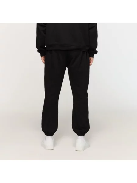 Spodnie dresowe fitness oversize Varsity czarne