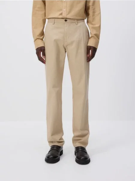 Чиносы Reserved бежевые