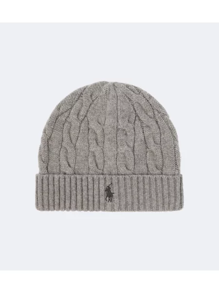 Căciulă Polo Ralph Lauren de lână gri