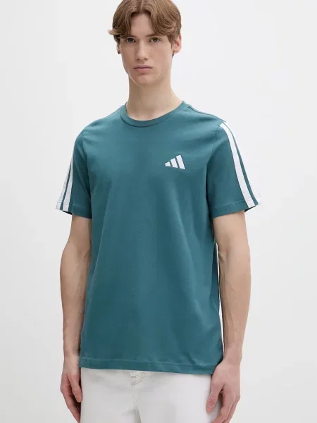 Tričko adidas tyrkysová