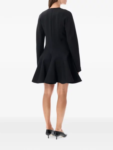 Rochie mini Stella Mccartney de lână negru