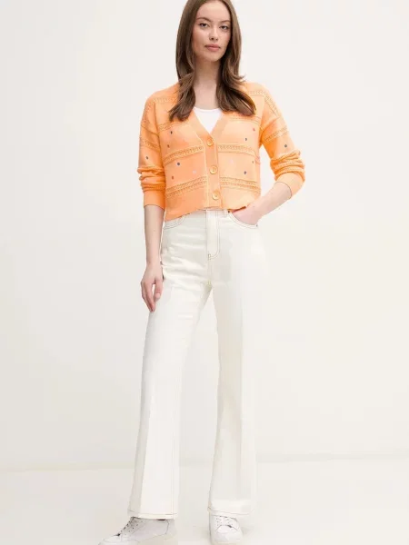 Кардиган United Colors of Benetton помаранчевий