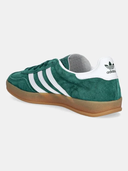 Adidas Originals gyerek velúr sportcipő GAZELLE INDOOR zöld