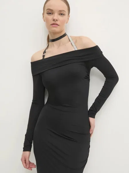 Макси платье Chiara Ferragni черное