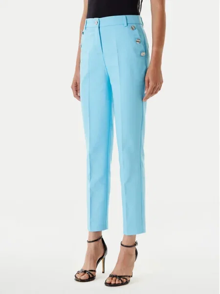 Morgan Pantaloni chino turcoaz