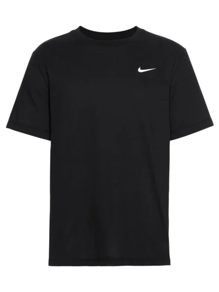 NIKE Tricou funcțional negru alb