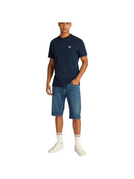 Kratak majica Tommy Jeans plava