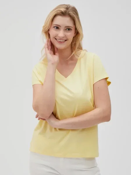 Tricou Marisse galben