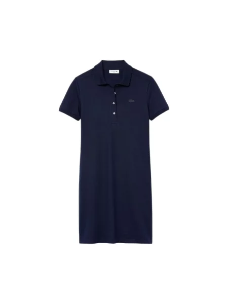 Sukienka mini Lacoste niebieska