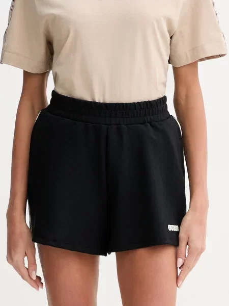 Guess szorty dresowe CLARA czarne