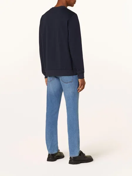 Boss Jeansy Delaware Slim Fit blau niebieskie
