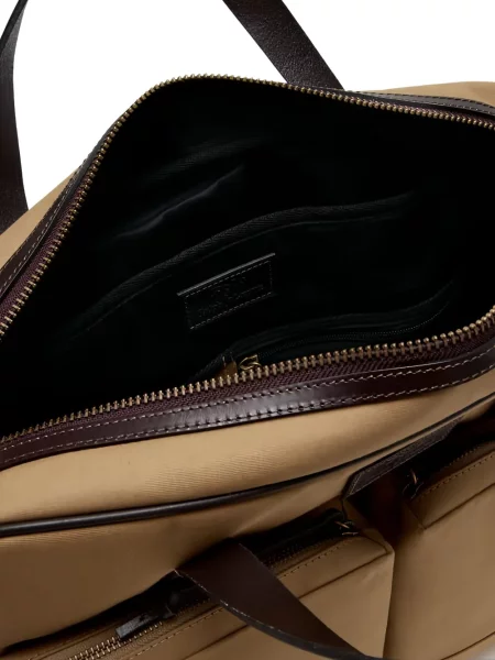 Kožne sunčane naočale Polo Ralph Lauren s vezom smeđa